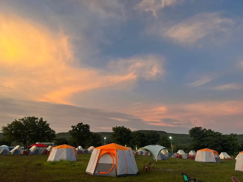 Camping at Harivillu Resort, Ananthagiri Hills