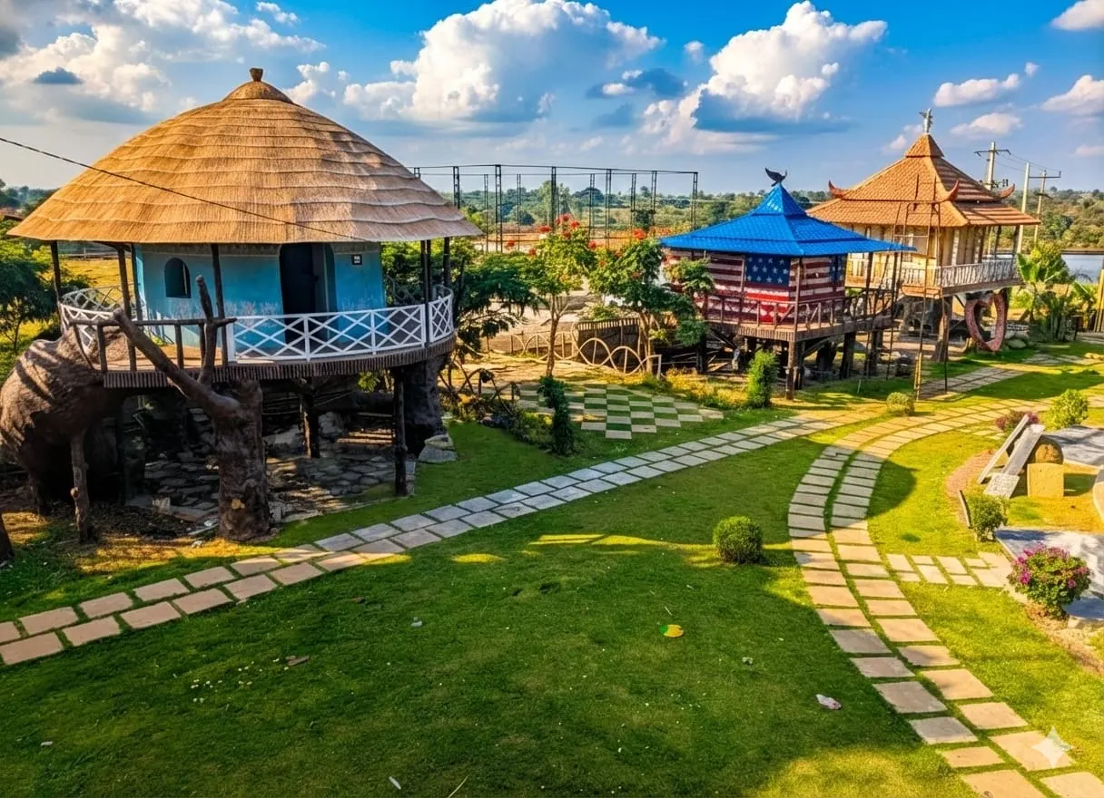 Lakeview Camping at Heaven's Resort, Ananthagiri Hills