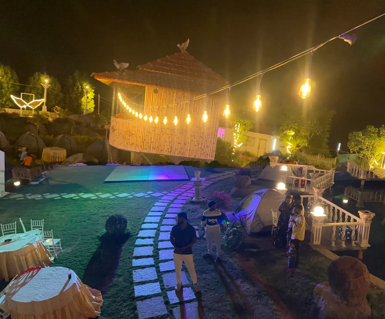 Lakeview Camping at Heaven's Resort, Ananthagiri Hills