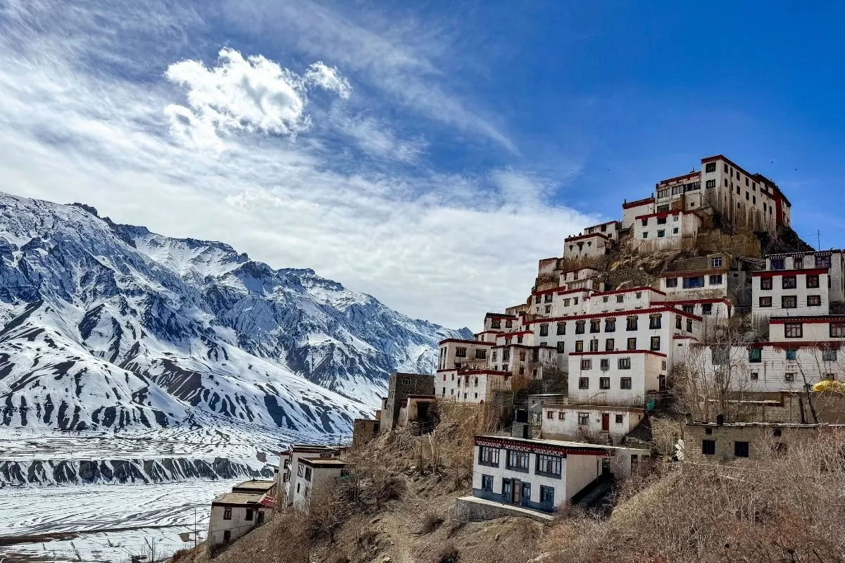 Key Monastery Winter