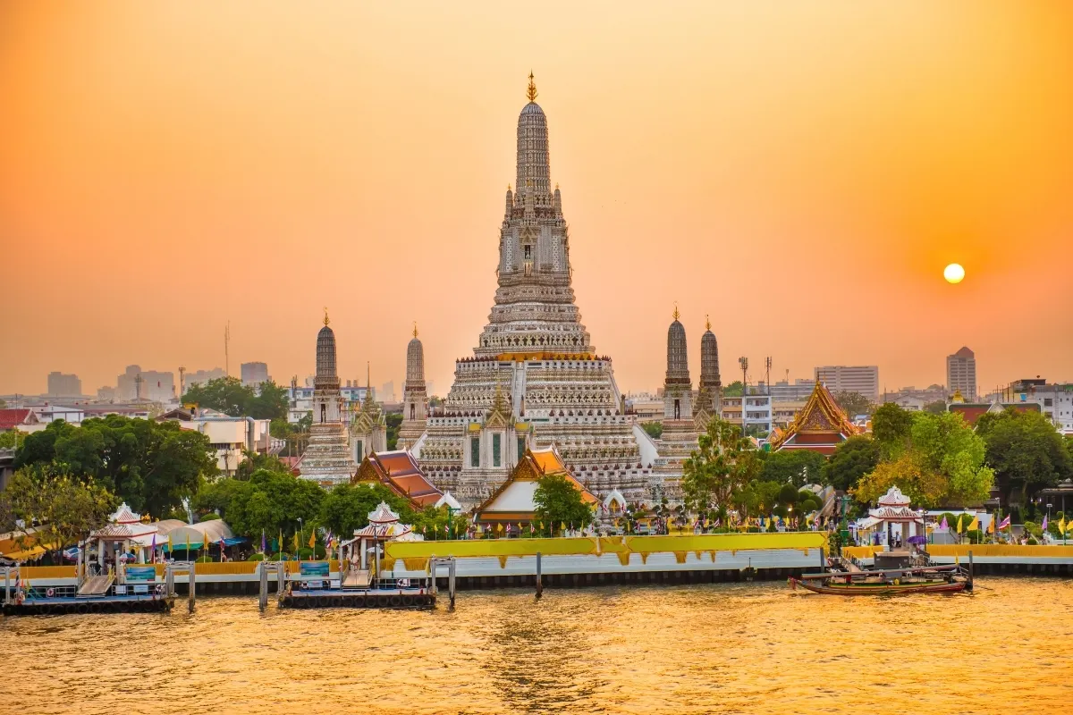Temple Sunset