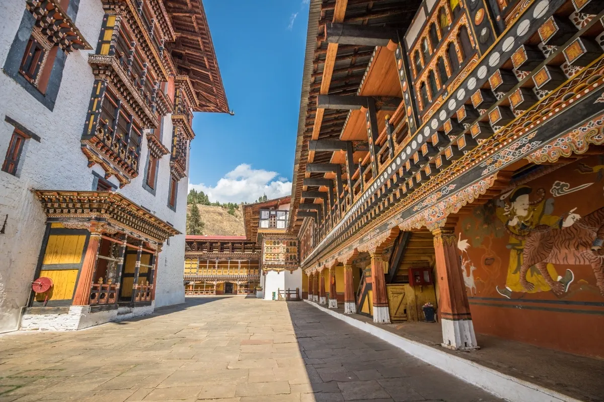 Dzong Courtyard