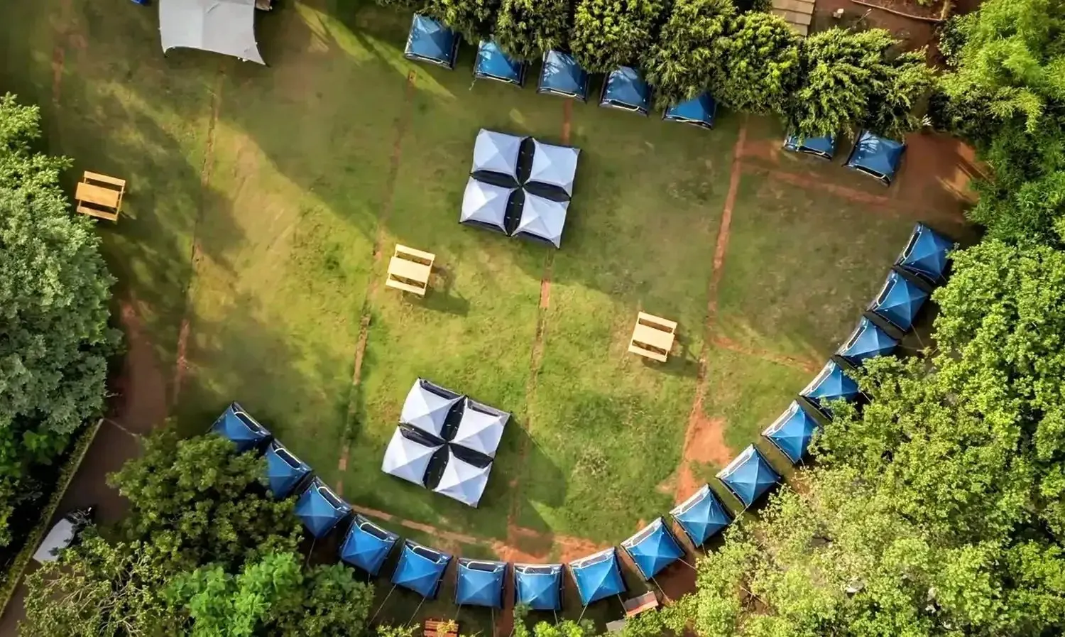 Premium Camping at Trance Veechika Resort, Ananthagiri Hills